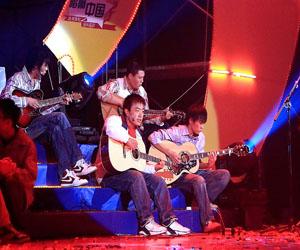 中國傳媒大學(xué)新生晚會上的精彩表演